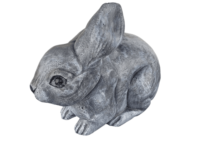 Deko Osterhase aus Beton