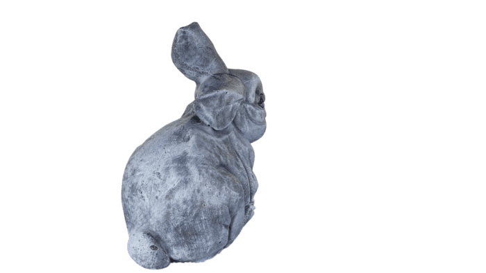 Beton-Deko Figur-Hase